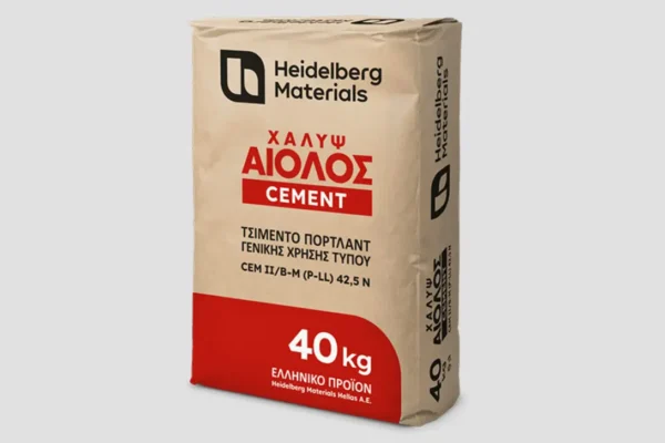 ΤΣΙΜΕΝΤΟ ΧΑΛΥΨ ΓΚΡΙ 40kg - CEM II / A-L 42,5N